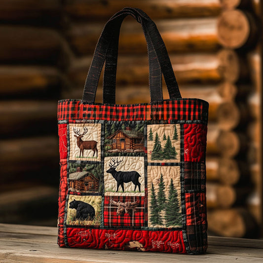 Hunting Season Glow WN1710040CL Quilted Tote Bag