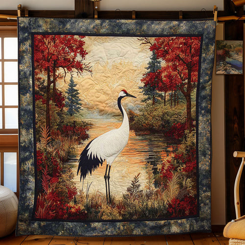 Mystic Crane WN0502038CL Quilt