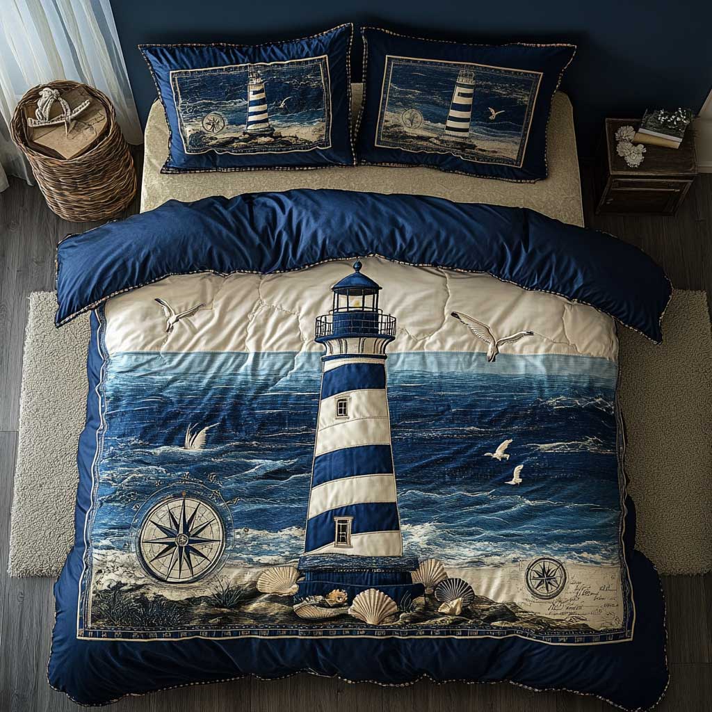 Nautical Lighthouse WN1203009CL Duvet Cover Set