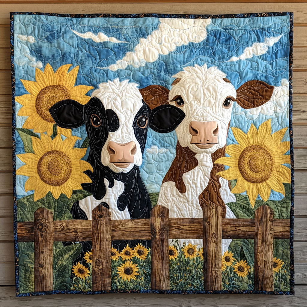 Happy Heifers CP1401026CL Quilt