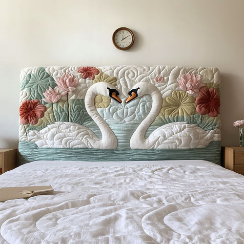 Swan Couple QA1201039CL Quilted Headboard Slipcover