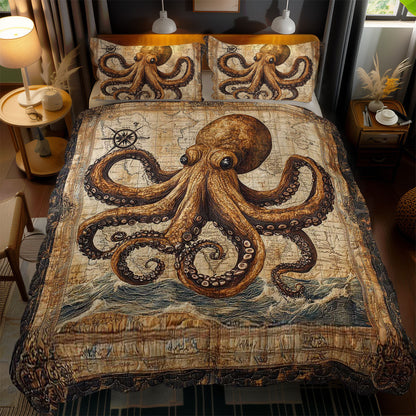 Compass Octopus WN0702062CL Duvet Cover Set