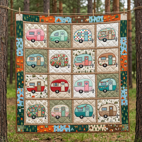 Camper Lovers XR1604015CL Quilt