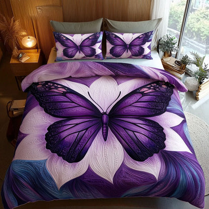 Violet Spirit Butterfly QA1601015CL Duvet Cover Set