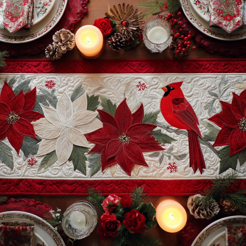 Peaceful Night XR0410061CL Quilted Table Runner