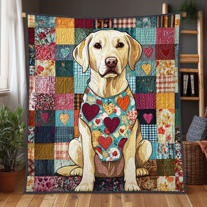 Labrador Charm CW0601028CL Quilt
