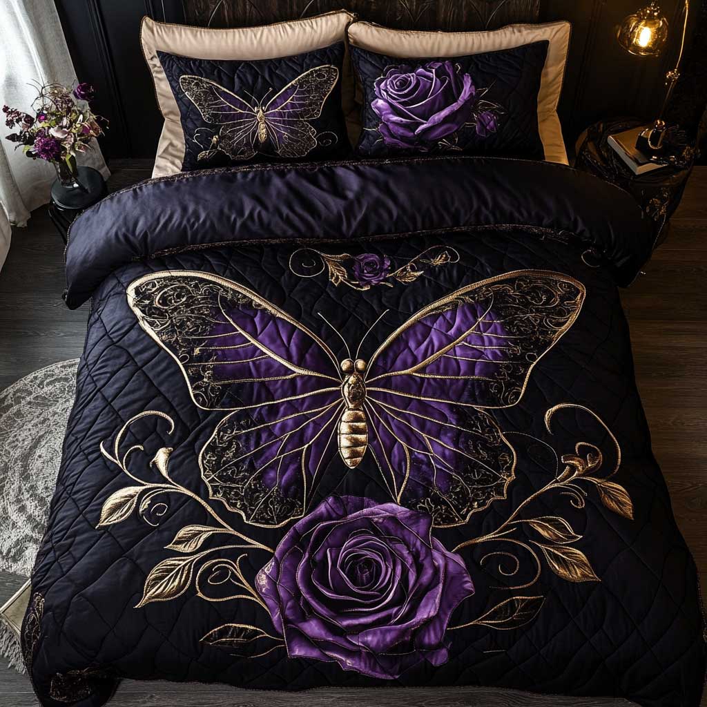 Majestic Queen Butterfly WP0801025CL Duvet Cover Set