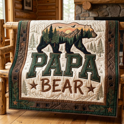 Papa Bear Mountain Sunset WN1006013CL Quilt