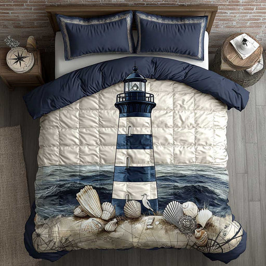 Mariner’s Light Lighthouse WN1003055CL Duvet Cover Set