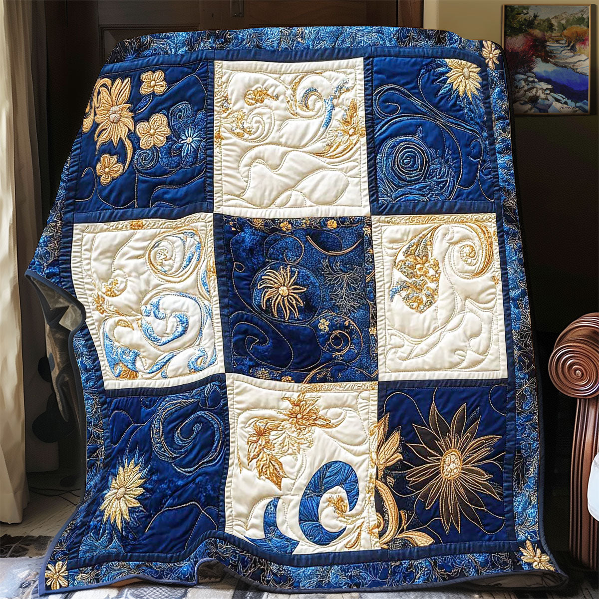 Nightsky Patchwork WP1402025CL Quilt