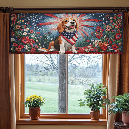 Star Beagle WN1306059CL Quilted Valance