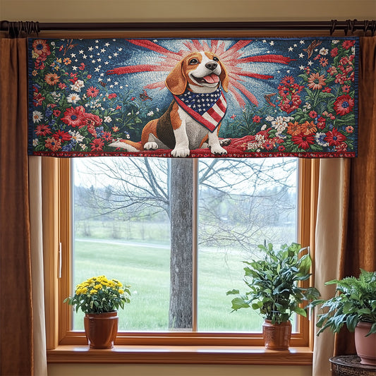 Star Beagle WN1306059CL Quilted Valance