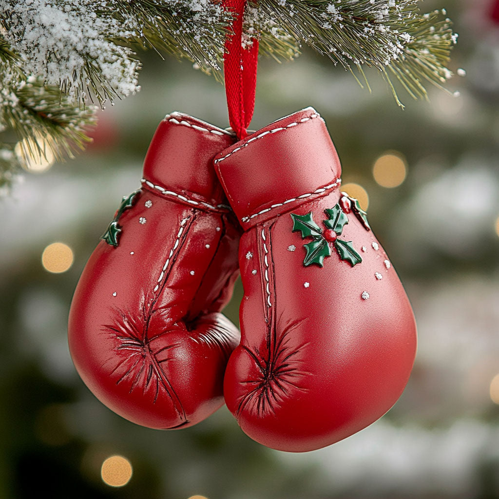 Cozy Boxing Christmas WN2511010CL Christmas Ornament