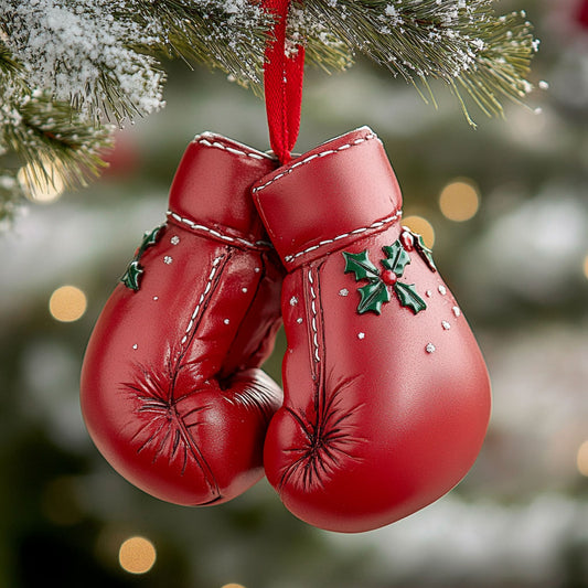 Cozy Boxing Christmas WN2511010CL Christmas Ornament