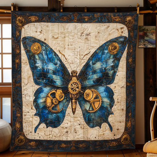 Mystic Steampunk Butterfly WN0402037CL Quilt