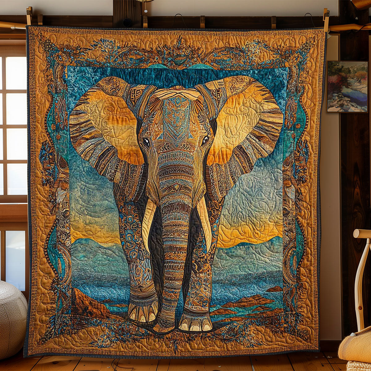 Majestic Elephant WN1303030CL Quilt