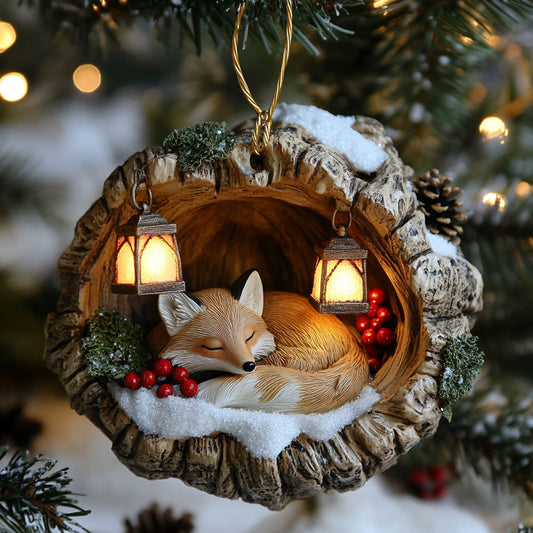 Forest Fox CP0312223CL Christmas Ornament