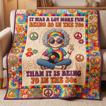 Being 20 In The 70s XR1304016CL Quilt