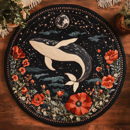 Starry Whale WN0805046CL Quilted Round Mat
