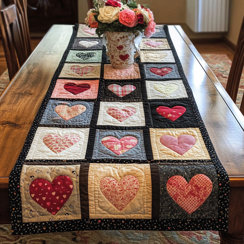 Romance Patch CP1201048CL Quilted Table Runner