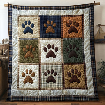 Dog Paw Quiltmark WN1201022CL Quilt