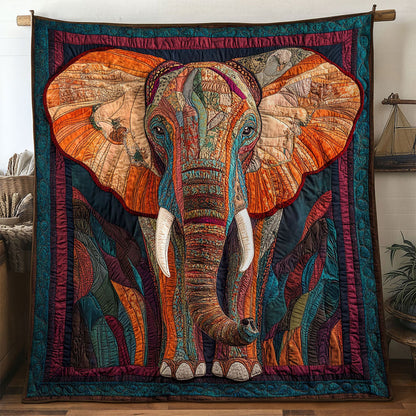 Primal Elephant WN0801067CL Quilt