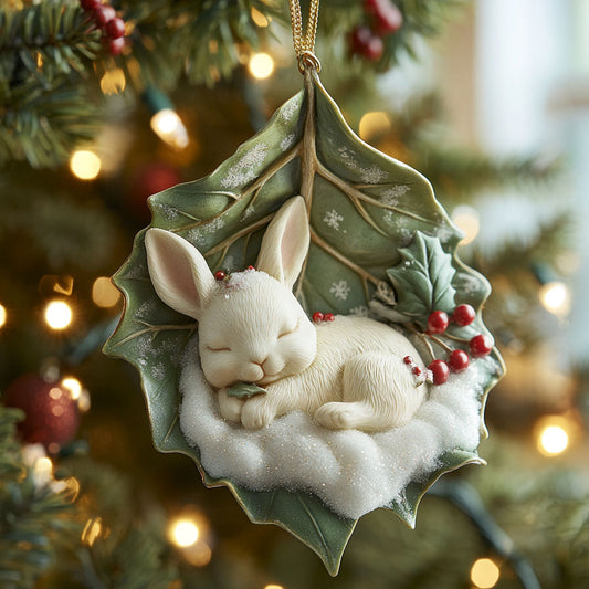 Snowy Bunny CP0312007CL Christmas Ornament