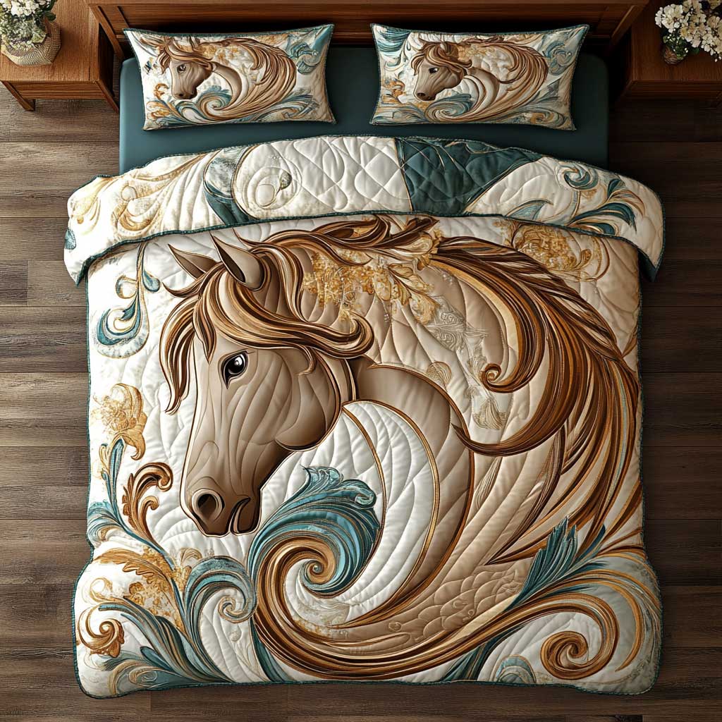 Aesthetic Horse WP2001058CL Duvet Cover Set