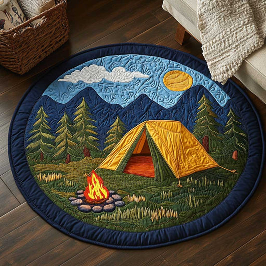 Cozy Camp WN1803075CL Quilted Round Mat