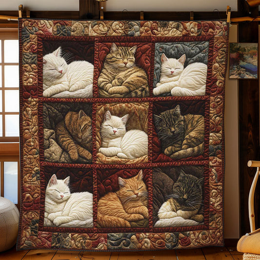 Cozy Cat Dreams WN1103052CL Quilt