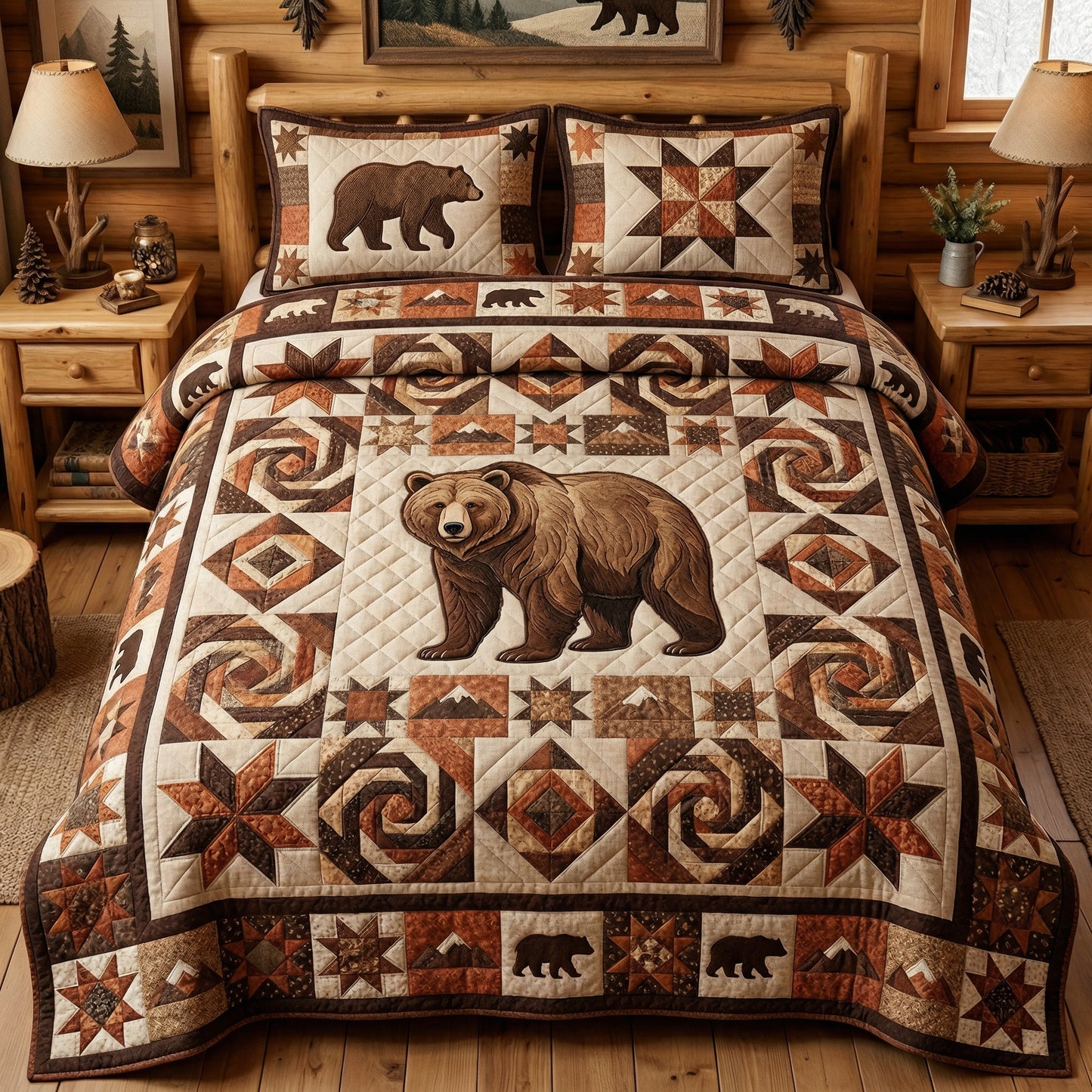 Brown Bear XR0904009CL Duvet Cover Set
