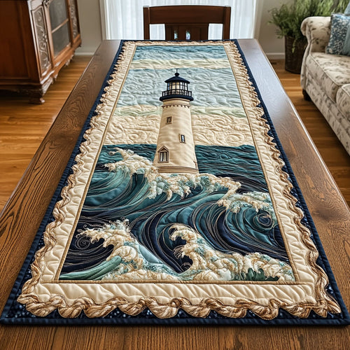 Harbor Winds CP1601062CL Quilted Table Runner