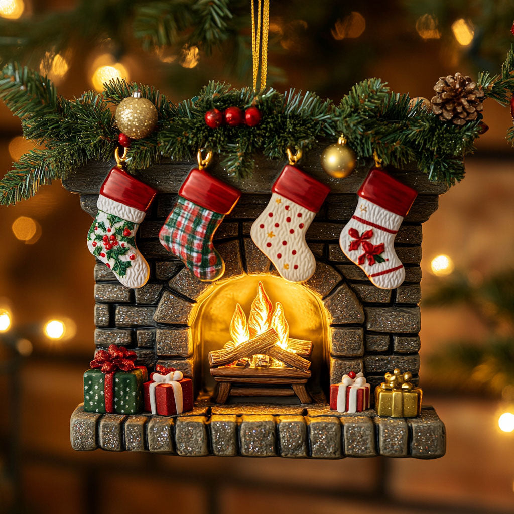 Christmas Stocking CW0311024CL Christmas Ornament