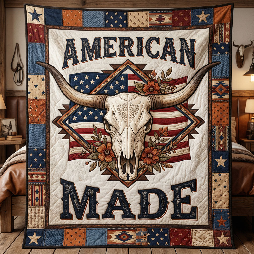 Rustic American Cowboy Spirit WN1004008CL Quilt