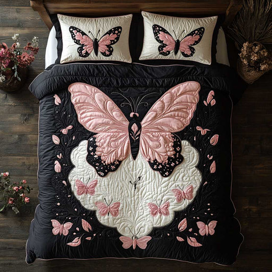 Pink Gardenia Butterfly WP2201006CL Duvet Cover Set