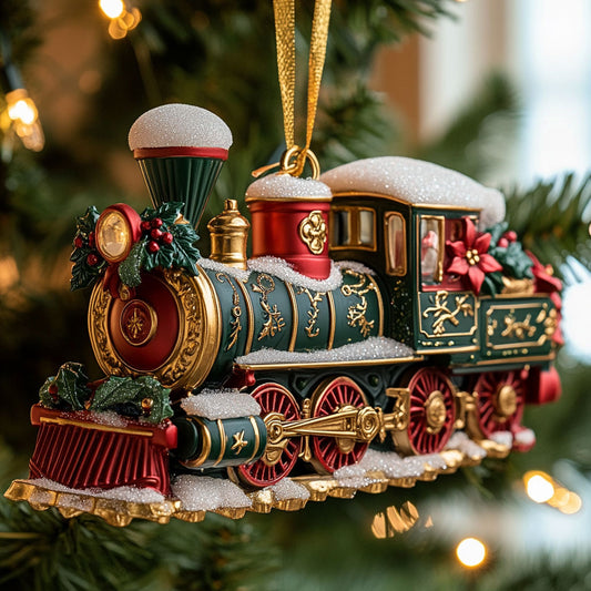 Holiday Train CW2710031CL Christmas Ornament