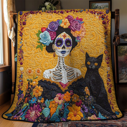 Floral Skeleton Mistress WN2201028CL Quilt