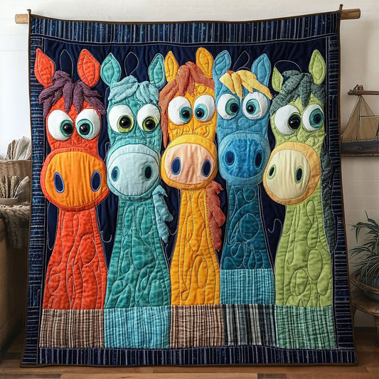 Happy Folk Horse WN0601041CL Quilt