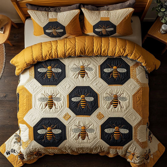 Honey Hex CP1511017CL Duvet Cover Set