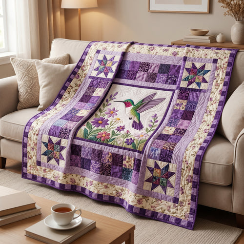 Gardening Hummingbird XR2204017CL Quilt
