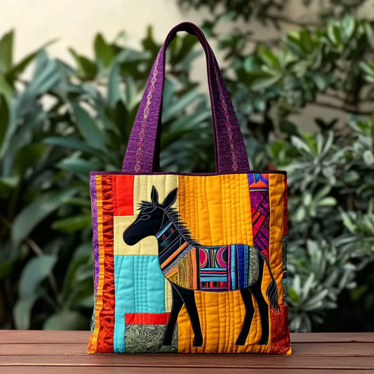 Heritage Donkey WN2410033CL Quilted Tote Bag