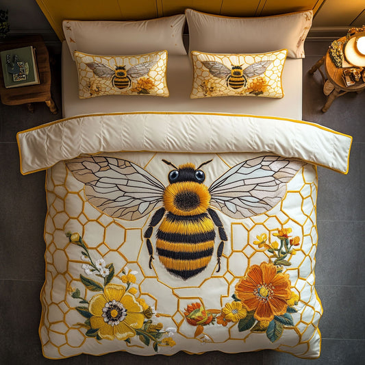 Golden Bee Charm WN3006048CL Duvet Cover Set