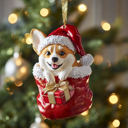 Cozy Woof CP1110063CL Christmas Ornament