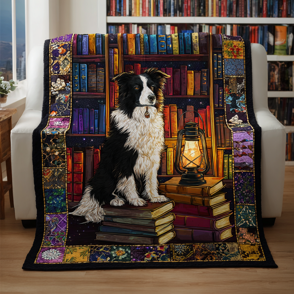 Border Collie Books XR1201036CL Quilt