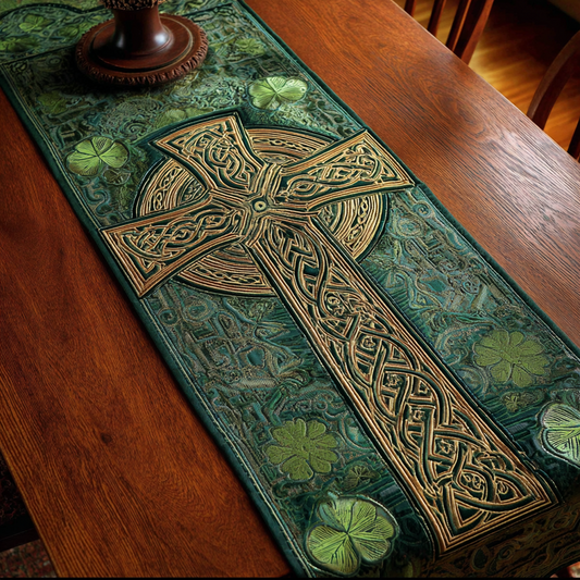 Cross Garden XR0601020CL Quilted Table Runner