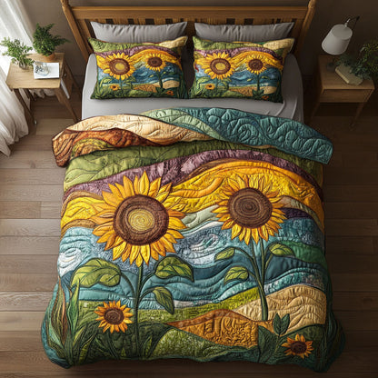 Harvest Sunflower WN1701038CL Duvet Cover Set