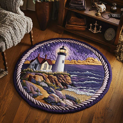 Northern Lighthouse WN0304054CL Quilted Round Mat