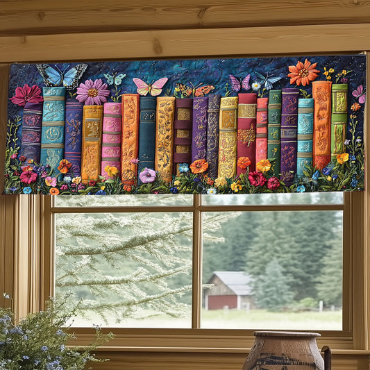 Chapters In The Cosmos WJ1306029CL Quilted Valance