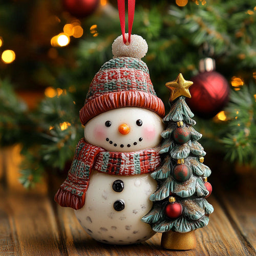 Snowman Tree CW1310014CL Christmas Ornament