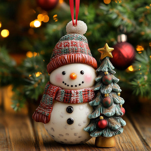 Snowman Tree CW1310014CL Christmas Ornament